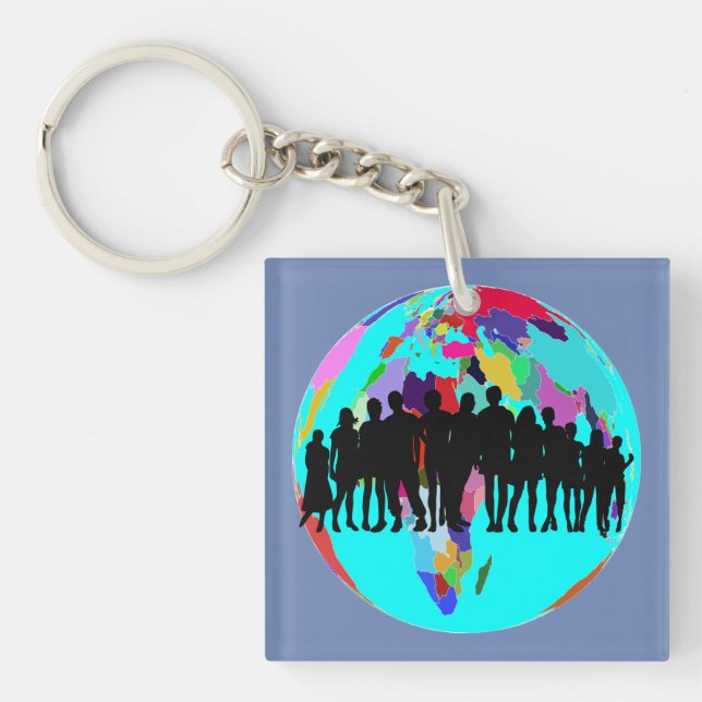 WIR SIND FAMILIE SCHLÜSSELANHÄNGER (Vorderseite)
