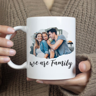 Wir sind familienfreundliches Foto Kaffeetasse