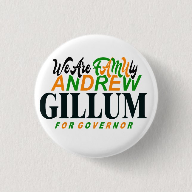 Wir sind FAMUly - Button (Vorderseite)