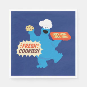 Wir sind Feinschmecker   Frische Cookies! Serviette