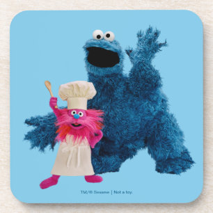 Wir sind Feinschmecker Klassische Pose Getränkeuntersetzer