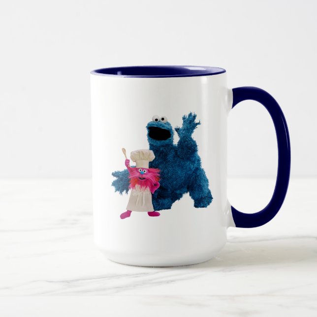 Wir sind Feinschmecker | Klassische Pose Tasse (Rechts)