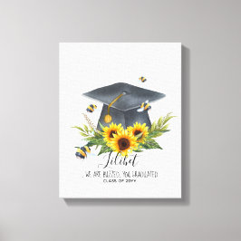 WIR SIND GEBÜHRT! ABSCHLUSS Geschenk Personalisier Leinwanddruck