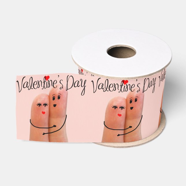 Wir sind genau so in der Valentinstag Ripsband (Spule)