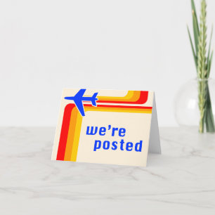 wir sind gepostet Ankündigung : Retro-Flugzeug