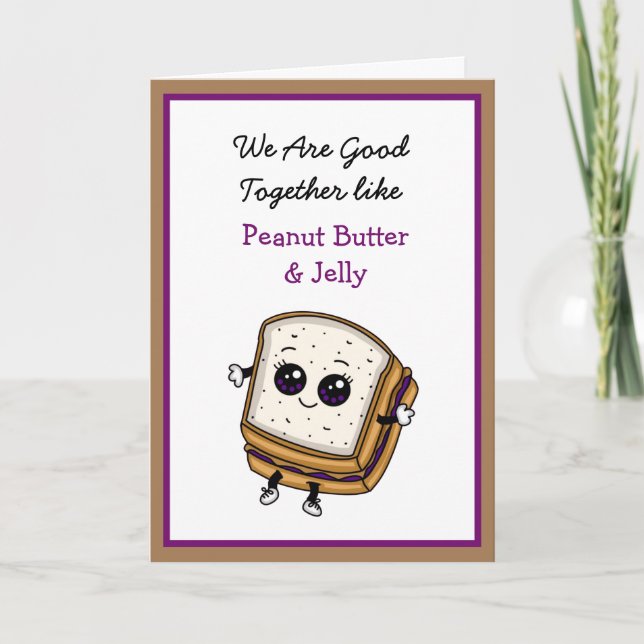 Wir sind gut zusammen, Liebe ya Karte (Vorderseite)