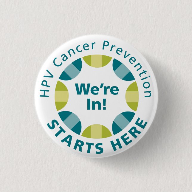 Wir sind herein! Knöpfe Button (Vorderseite)