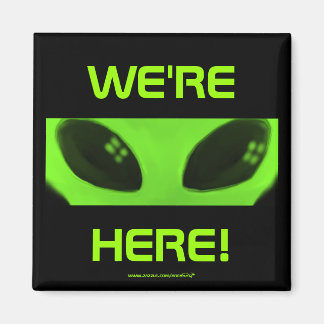 Wir sind hier! Magnet