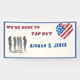 Wir sind hier, um BMT Abschluss Banner Stechen