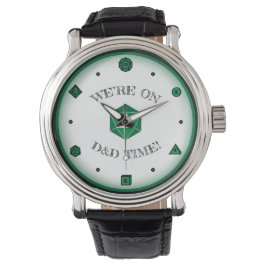 Wir sind in der D&D-Zeit - GREEN Armbanduhr