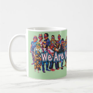 wir sind keine mürrische Bande Tasse 26c-grün