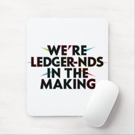Wir sind LEDGER-nds im Making - Accounting Spaß Mousepad