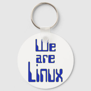 Wir sind Linux Schlüsselanhänger