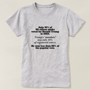 Wir sind mehr als sie Keine Könige Anti-Trump-Prot T-Shirt