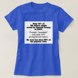 Wir sind mehr als sie Keine Könige Anti-Trump-Prot T-Shirt