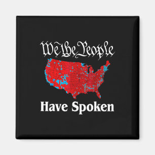 Wir sind Menschen haben gesprochen US-Sound Trump  Magnet