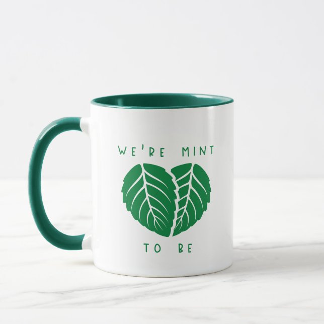 Wir sind Mint zu sein Tasse (Links)