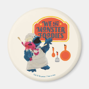 Wir sind Monster-Feinschmecker Magnet