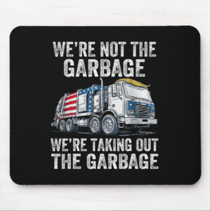 Wir sind nicht in der Garge, die das Gargentrommel Mousepad