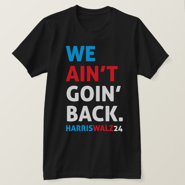 Wir sind nicht schwarz T-Shirt (Design vorne)
