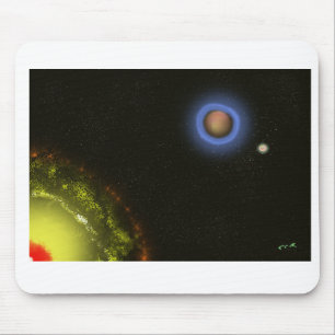 Wir sind nicht wichtig - Impressionistische Kunst- Mousepad
