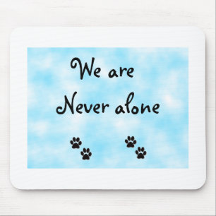 Wir sind nie allein mousepad