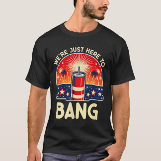 Wir sind nur hier um Ng - Paare 4. Juli Shirt