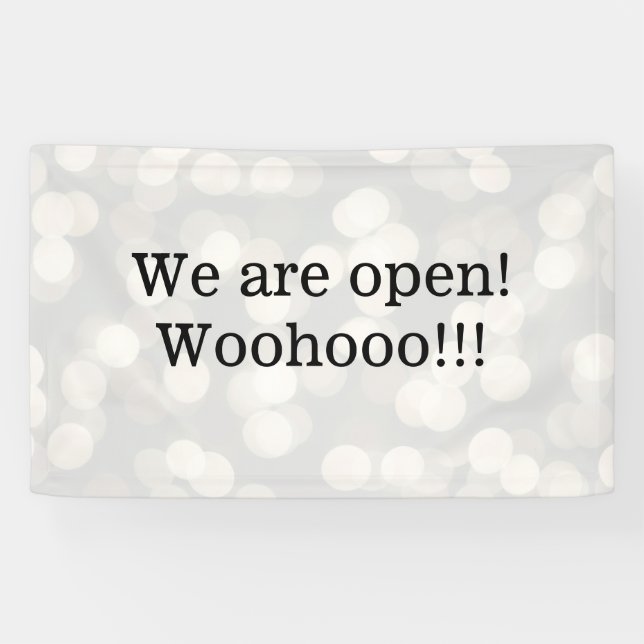 Wir sind offen banner (Horizontal)