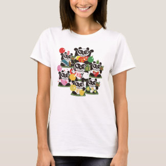 Wir sind Panda Lucky Gods T-Shirt