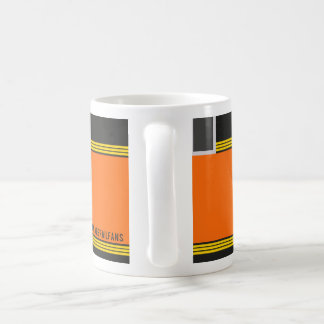 Wir sind Railfans Orangen-Tasse Kaffeetasse