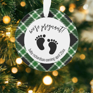Wir sind schwangere Weihnachtsschwangerschaft Ankü Ornament