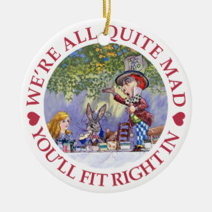 Wir sind, Sie passen nach rechts herein alles Keramikornament