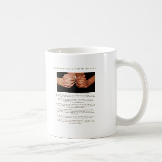 Wir sind Sozialarbeiter Kaffeetasse (Rechts)