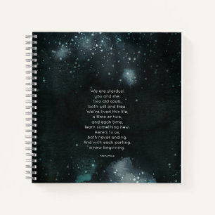 Wir sind Stardust-Notebook Notizbuch