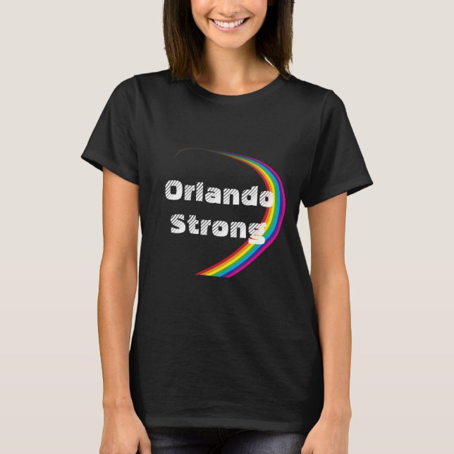 Wir sind starker Bewusstseins-T - Shirt Orlandos (Vorderseite)