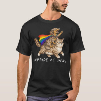 Wir sind stolz auf den Dachs bei Morgengrauen, der T-Shirt