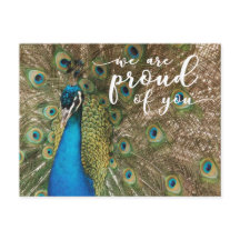 "Wir sind stolz auf Dich" 2, Pfau Foto