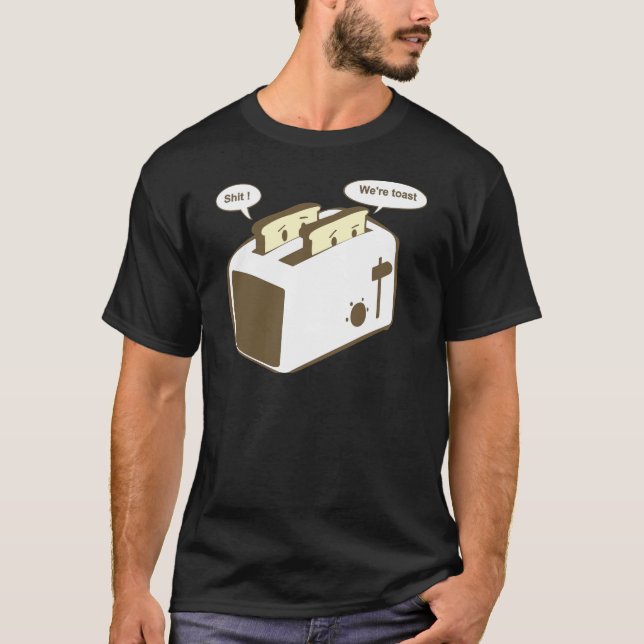 wir sind Toast T-Shirt (Vorderseite)