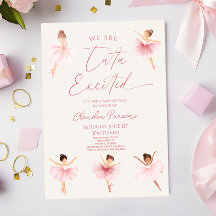 Wir sind Tutu aufgeregt Ballerina Ballet Baby Dusc