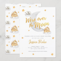 Wir sind über dem Mond