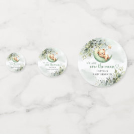 Wir sind über dem Mond, geschlechtsneutraler Teddy Konfetti