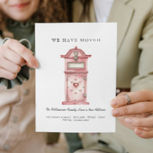 Wir sind umgezogen - Neue Adresse I Heart Mail Box Ankündigung