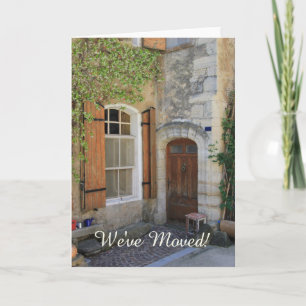 Wir sind umgezogen - neue Ankündigung