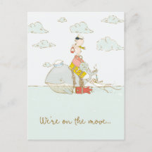 Wir sind unterwegs auf der Postkarte