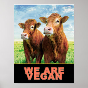 WIR SIND VEGAN POSTER