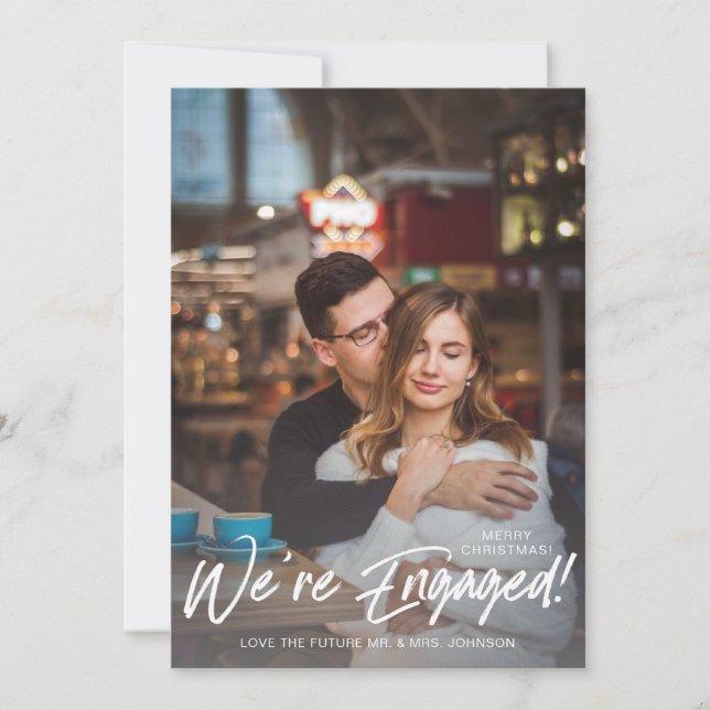 Wir sind Verlobt V Foto Buffalo Karo (Vorderseite)