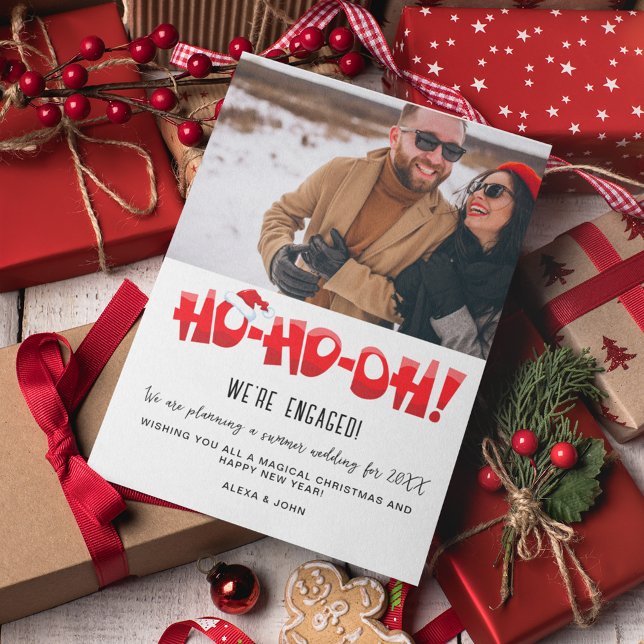 Wir sind Verlobte Weihnachten im Funny Couple Foto (Von Creator hochgeladen)
