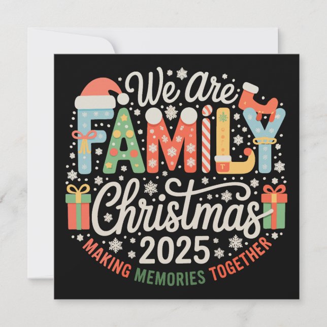 Wir sind Weihnachten 2025 Weihnachten Weihnachten (Vorderseite)