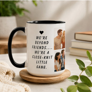 Wir sind wie eine wirklich kleine Gang Lustige F Tasse