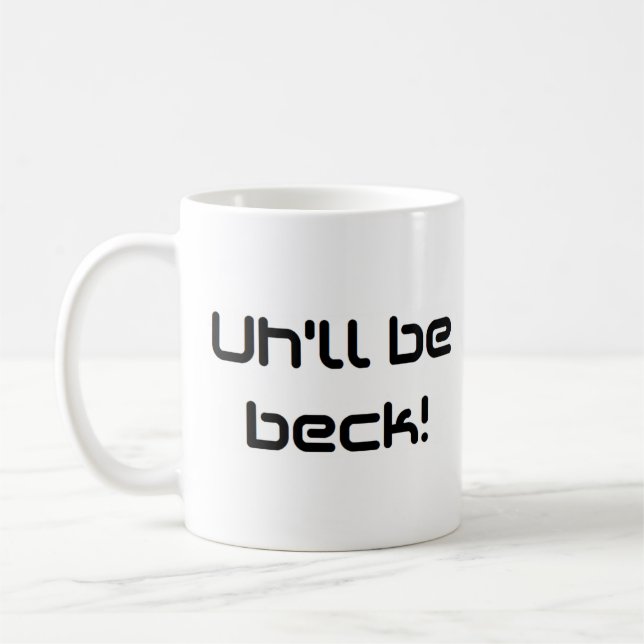 Wir sind wieder da kaffeetasse (Links)